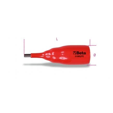 BETA 009100604 - Douille tournevis pour vis 6 pans creux