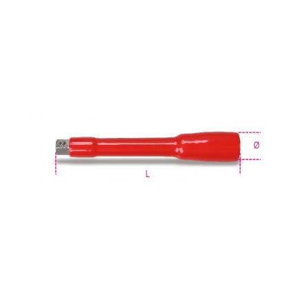 BETA 009100804 - Rallonge carrés mâle et femelle 3/8" 1000V