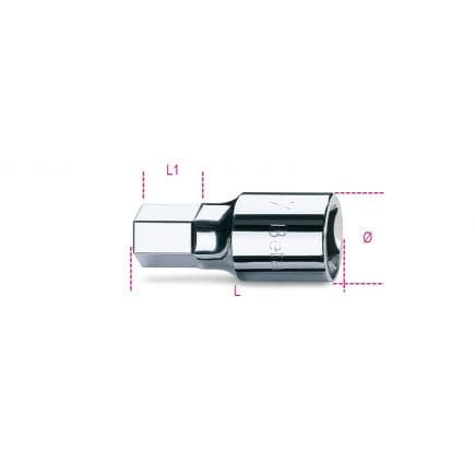 BETA 009280522 - Douille tournevis pour vis 6 pans creux 3/4" (lot muliple)