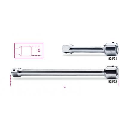 BETA 009290815 - Rallonge carrés mâle et femelle 1"