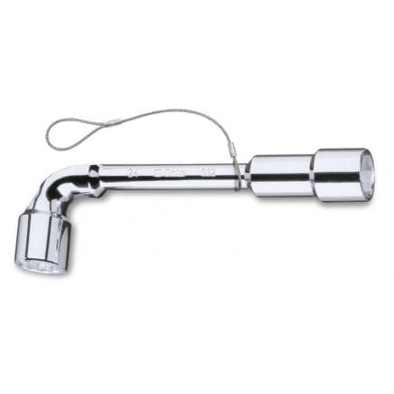 BETA 009324008 - Clé à pipe débouchée chromée polie H-SAFE