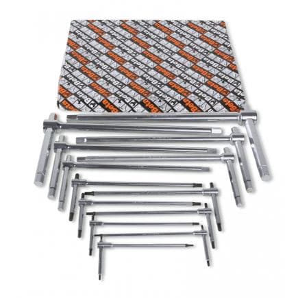BETA 009510695 - Jeu de 14 clés mâles 6 pans en T