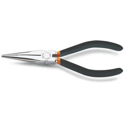 BETA 010090006 - Pince extra-longue à becs demi-ronds striés avec branches gainées avec double couche de PVC antidérapant (lot muliple)