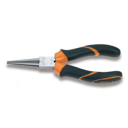 BETA 010100036 - Pince à becs ronds long striés branches gainées confort bi-matières (lot muliple)