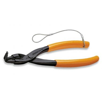 BETA 010344017 - Pince pour circlips intérieurs à becs coudés à 90° H-SAFE