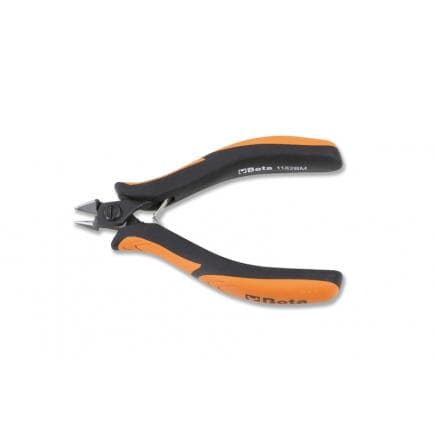 BETA 011820101 - Pince coupante diagonale de précision à becs effilés coupe semi-rase branches gainées confort bi-matières (lot muliple)