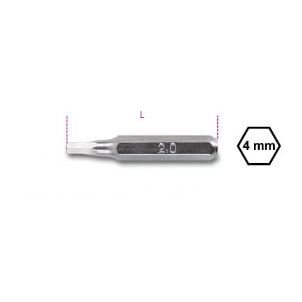 BETA 012560024 - Embout pour vis 6 pans (lot muliple)