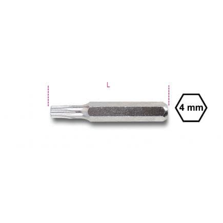 BETA 012560053 - Embout pour vis à Tamper Resistant Torx® (lot muliple)