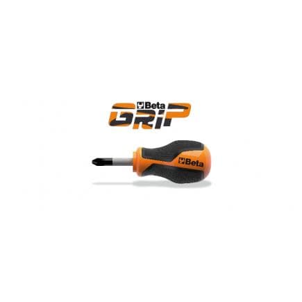 BETA 012629103 - Tournevis à lame courte pour vis Phillips® sous blister (lot muliple)