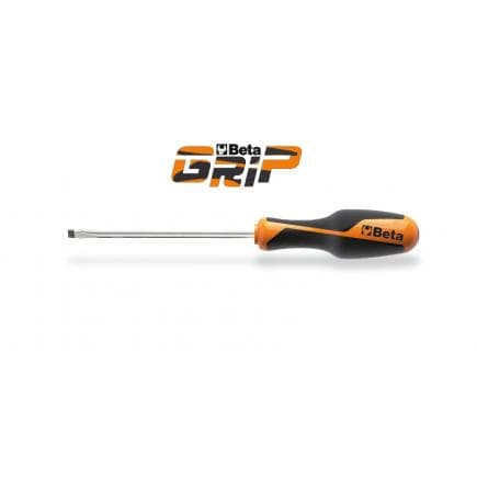 BETA 012649006 - Tournevis à lame fraisée pour vis à fente sous blister (lot muliple)