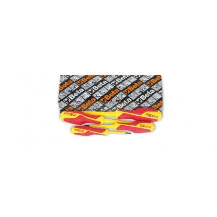 BETA 012790751 - Jeu de 4 tournevis pour vis Pozidriv®-Supadriv® 1000V