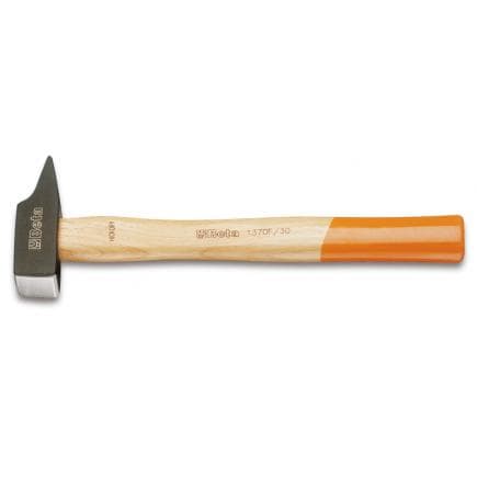 BETA 013700424 - Marteau de mécanicien tête rivoir avec manche en bois (lot muliple)