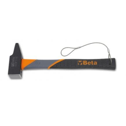 BETA 013704528 - Marteau de mécanicien tête rivoir, manche en fibre, H-SAFE