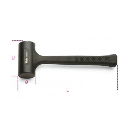BETA 013910135 - Maillet sans rebond monobloc (lot muliple)