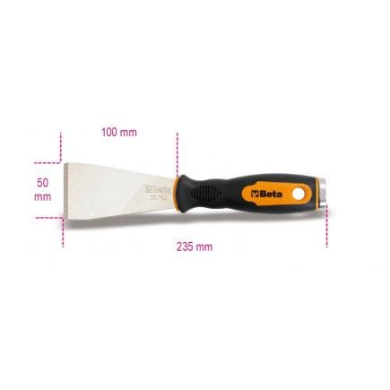 BETA 014790310 - Grattoir à ébarber plat