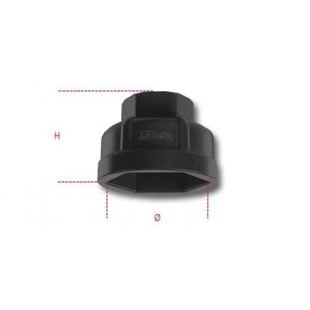BETA 014930430 - Douille 6 pans pour cartouches filtrantes d'huile