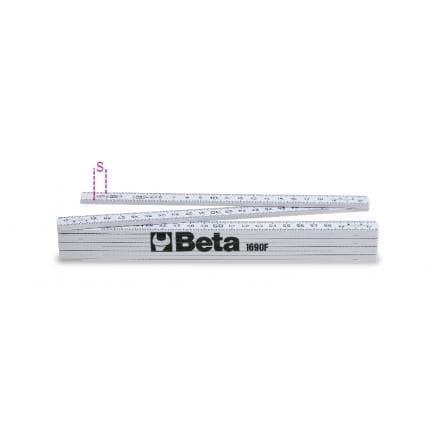 BETA 016900220 - Mètre pliant en fibre de verre (lot muliple)