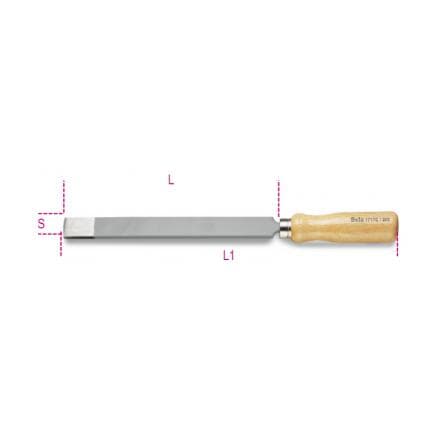 BETA 017170215 - Grattoir droit plat (lot muliple)