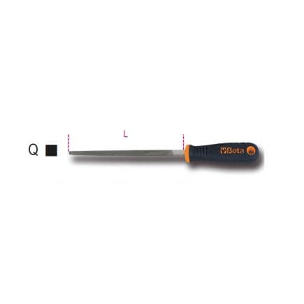 BETA 017190022 - Lime carrée douce, avec manche (lot muliple)