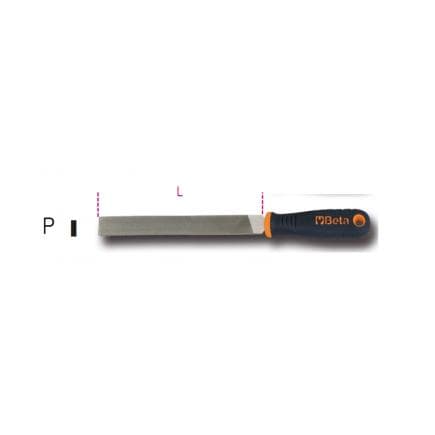 BETA 017190026 - Lime plate douce, avec manche (lot muliple)