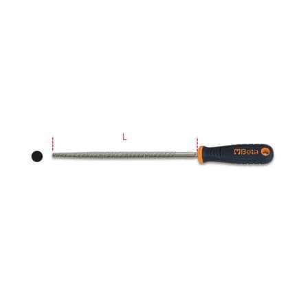 BETA 017190351 - Râpe ronde manche en matériau plastique (lot muliple)