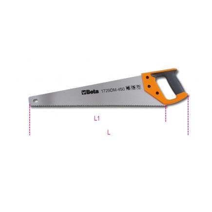 BETA 017290450 - Scie égoïne à bois (lot muliple)
