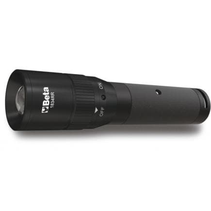BETA 018340520 - Torche LED rechargeable avec prise allume-cigares cône lumineaux réglable