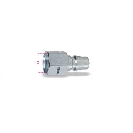 BETA 019160456 - Embout rapide profil Asiatique, filetage femelle embout cylindrique BSP