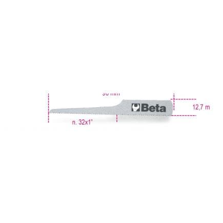 BETA 019420032 - Lames Bimétal pour scie alternative 1942A (lot muliple)