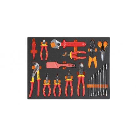 BETA 024504264 - Plateau souple en EVA pour outils électrotechniques isolés 1 000 V (20 pcs.)