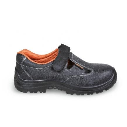 BETA 072471238 - Chaussure basse type sandale aérée en cuir pigmenté, S1P SRC