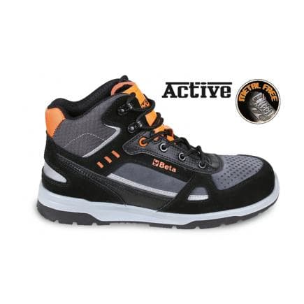 BETA 073180543 - Chaussure montante en croûte de velours et Microfibre, hydrofuge, avec inserts en carbone, S3 SRC