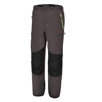 BETA 078100105 - Pantalon multipoches "work trekking" HEAVY, gris anthracite/noir