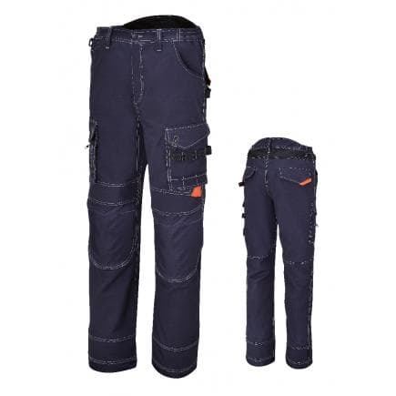 BETA 078160104 - Pantalon de travail multipoches, bleu