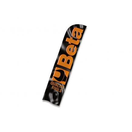 BETA 095610101 - Drapeau en voile 3,50x0,75 m avec tige