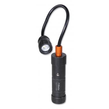 BETA 018370060 - Lampe rechargeable magnétique articulée à LEDs haute luminosité en aluminium anodisé renforcé 600 Lumens