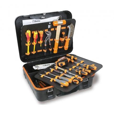 BETA 020321328 - Chariot avec assortiment de 57 outils électroniques