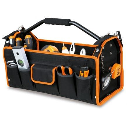 BETA 021101036 - Boîte à outils en tissu technique avec assortiment de 68 outils pour une utilisation universelle