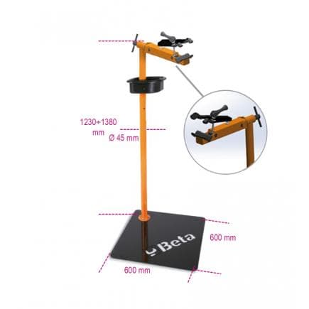 BETA 039160150 - Pince monoface d’atelier pour l’entretien du vélo