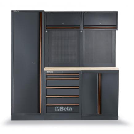 BETA 045000022 - Combinaison d'ameublement d'atelier C45PRO BW