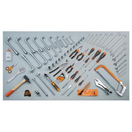 BETA 059151045 - Composition de 80 outils pour une utilisation universelle
