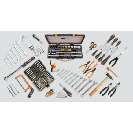BETA 059401082 - Composition de 125 outils pour la réparation de moto