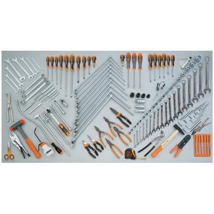 BETA 059541054 - Composition de 138 outils pour la réparation de voiture