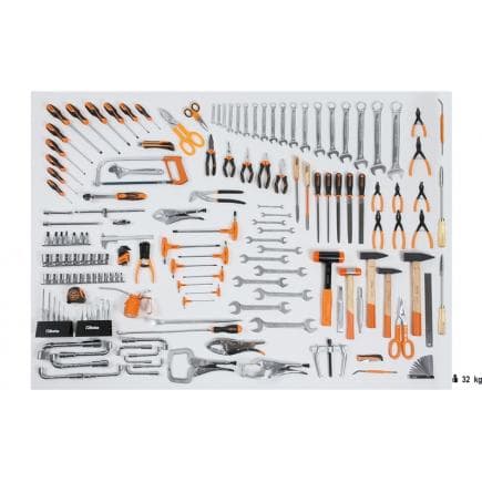 BETA 059571005 - Composition de 162 outils pour une utilisation universelle