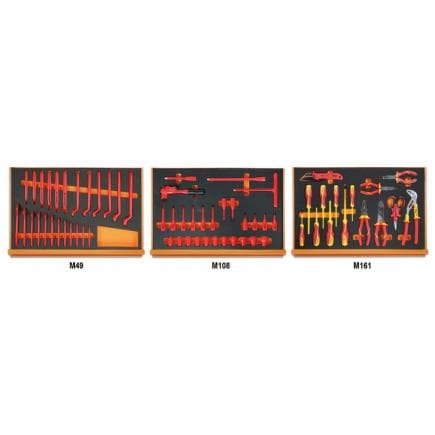 BETA 059880300 - Composition de 66 outils pour la microtechnique en plateaux mousse compacte