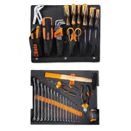 BETA 059900001 - Assortiment de 44 outils pour valise COMBO C99V1 dans plateau en mousse EVA