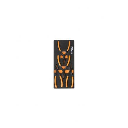 BETA 024510145 - Plateau thermoformé souple avec pinces (vide)