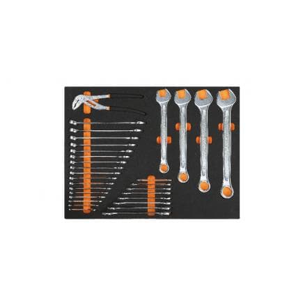 BETA 024524211 - Plateau souple en EVA pour clés combinées et poligrip (vide)