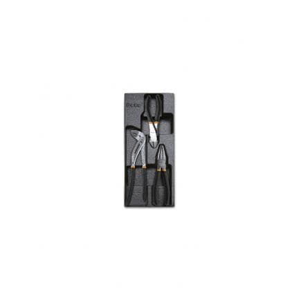 BETA 024000500 - Plateau thermoformé rigide avec pinces et cutters (vide)