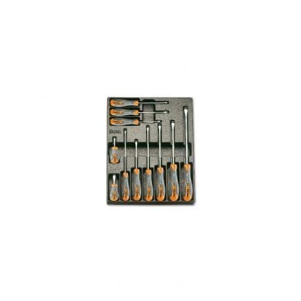 BETA 024000706 - Plateau thermoformé rigide avec tournevis (vide)